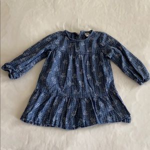 Tucker and Tate denim peplum top.